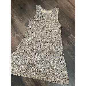Amazon‎ Essentials Leopard Print Tank Dress Casual Sleeveless S